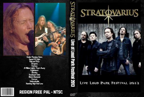 STRATOVARIUS Live At Loud Park Festival Saitama Super Arena, Japan 2013 DVD