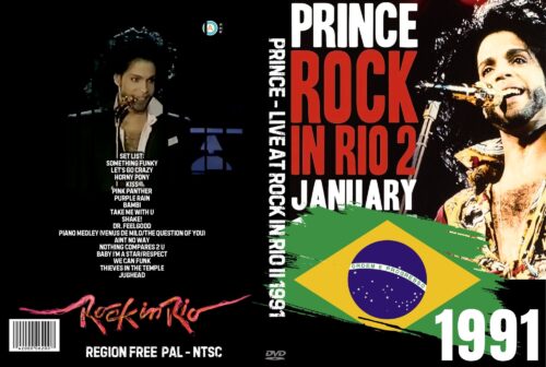 Prince Live At Rock In Rio II Brazil 1991 DVD
