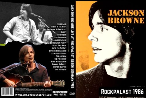 Jackson Browne Live At Rockpalast, Essen Germany 1986 DVD