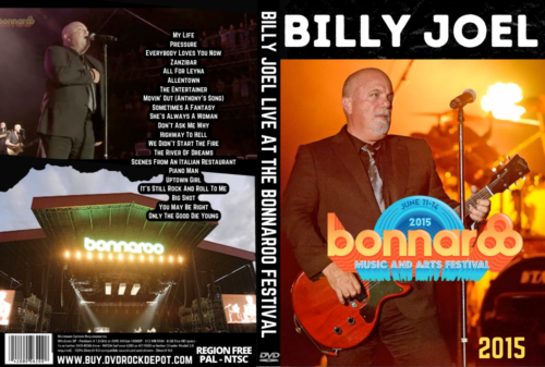 Billy Joel Live At The Bonnaroo Music & Arts Festival, Manchester, TN 06/14/2015 DVD