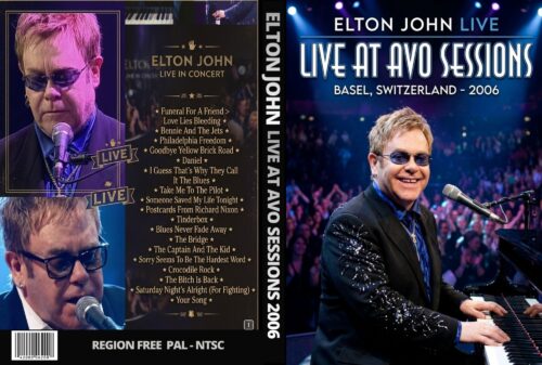 Elton John Live At AVO Sessions, Basel Switzerland 2006 DVD