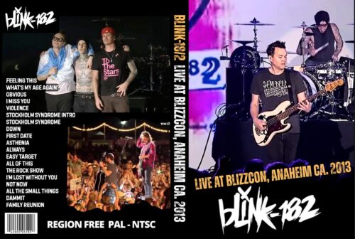 Blink 182 Live At Blizzcon, Anaheim CA. 2013 DVD