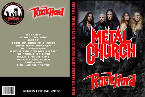 Metal Church Live At Rockhard Festival, Germany 2016 DVD
