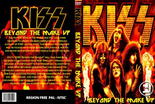 Kiss VH1 Beyond The Makeup Documentary 2001 DVD