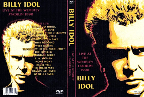 BILLY IDOL Live At The Wembley Arena 1990 DVD (UPGRADE)