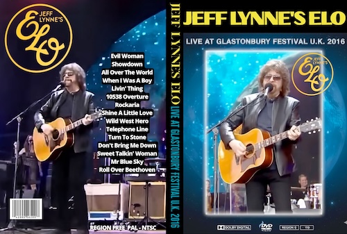 Jeff Lynne's ELO Live At Glastonbury Festival U.K. 2016 DVD | DVD