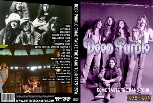 Deep Purple Come Taste The Band Tour 1975-1976 DVD