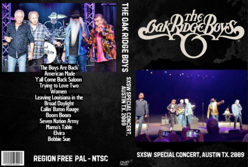 The Oak Ridge Boys SXSW Direc tv Special Concert, Austin TX. 2009 DVD