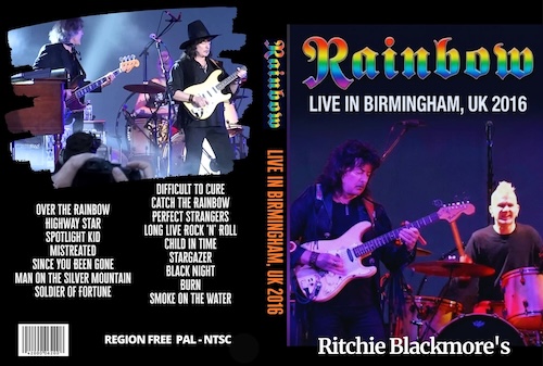 RAINBOW Live In Birmingham, UK 06-25-2016 DVD