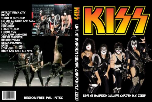 KISS Live at the Madison Square Garden N.Y. 2003 DVD