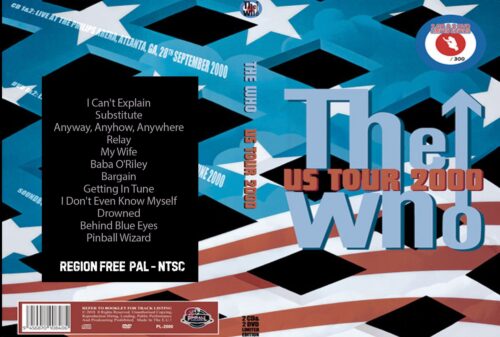 The Who Live At Phillips Arena, Atlanta GA. 09-28-2000 DVD