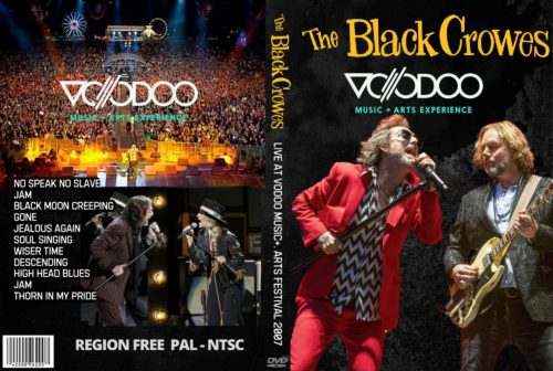 The Black Crowes Live At Voodoo Fest New Orleans LA. 2007 DVD