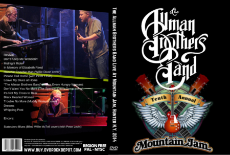 The Allman Brothers Band Live At Mountain Jam, Hunter N.Y. 2014 DVD