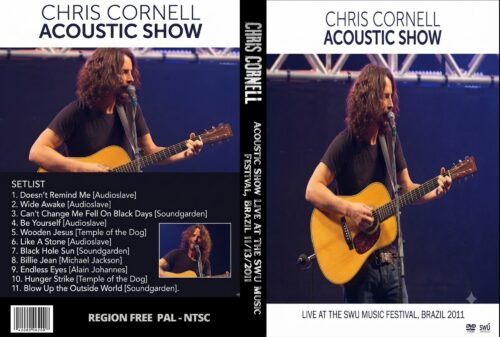Chris Cornell Acoustic Show Live At The SWU Music Festival, Brazil 11/13/2011 DVD