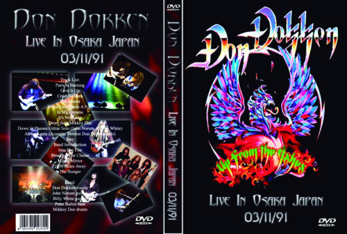 DON DOKKEN Live in Japan 1991 DVD