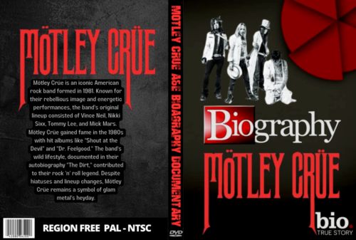 Motley Crue A&E Bioagraphy Documentary DVD