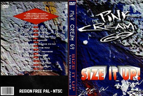 PINK CREAM 69 Size it up, Live in Japan 1992 DVD