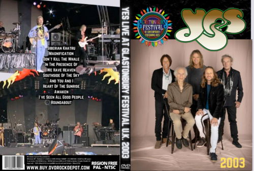 Yes Live At Glastonbury Festival U.K. 2003 + Bonus DVD
