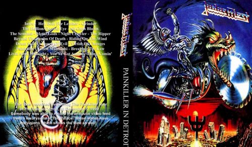 JUDAS PRIEST Painkiller Live in Detroit 1990 (2 DVD)