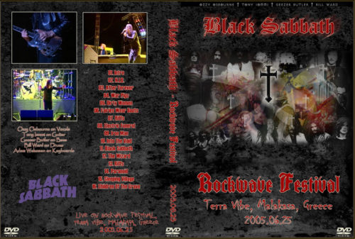 BLACK SABBATH Rockwave Festival Terra Vibe Malakasa Greece 2005 DVD