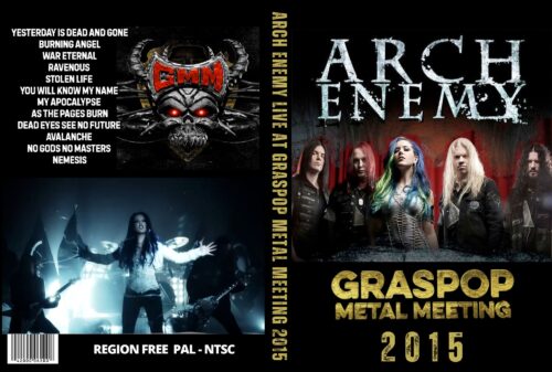 ARCH ENEMY Live At GRASPOP MEATAL MEETING 2015 DVD