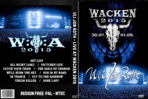 Uli Jon Roth Live At Wacken Open Air, Germany 2015 DVD