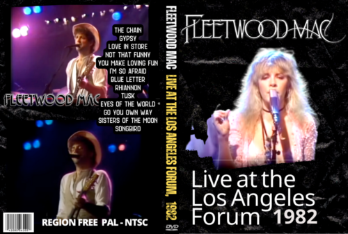 FLEETWOOD MAC Live at the Los Angeles Forum, Mirage Tour 1982 DVD