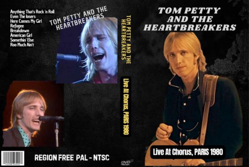 Tom Petty & The Heartbreakers Live At Chorus, Theatre De L'Empire French TV , Paris France 1980 DVD