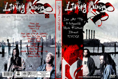 LIVING COLOUR  Live at the Hollywood Rock Festival Brazil, 1982 DVD