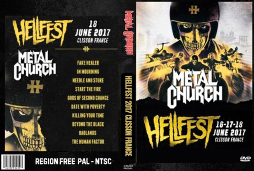 METAL CHURCH Live At Hellfest Clisson, France 2017 DVD