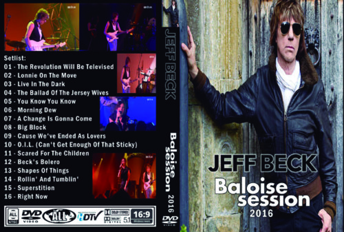 Jeff Beck Live At Baloise Session, Switzerland, 2016 DVD