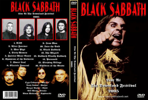 BLACK SABBATH Live At The Download Festival 2005 DVD