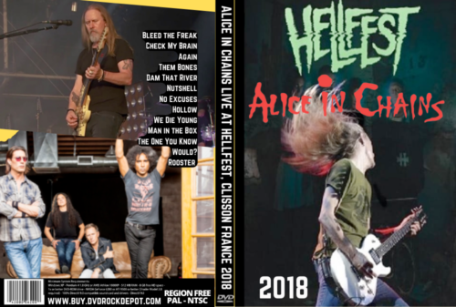 Alice In Chains Live at Hellfest, Clisson France 2018 DVD