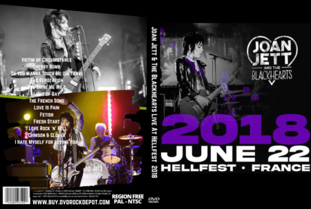 Joan Jett & The Blackhearts Live At Hellfest, Clisson France 2018 DVD