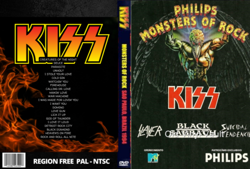 Kiss Live At Monsters Of Rock, Sao Paulo Brazil 1994 DVD