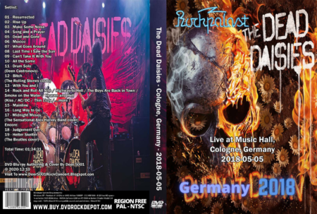 The Dead Daisies Live At Rockpalast, Koln, Germany 2018 DVD