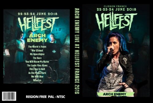Arch Enemy Live At Hellfest, Clisson France 2018 DVD