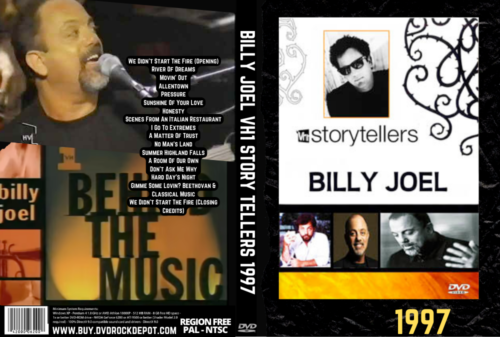 BILLY JOEL VH1 Story Tellers 1997 DVD