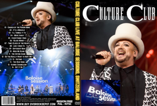 Culture Club Live At Baloise Sessions, Switzerland 2016 DVD