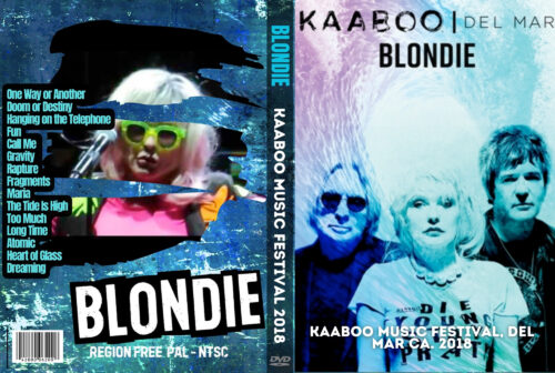 Blondie Live At The Kaaboo Music Festival, Del Mar CA. 2018 DVD