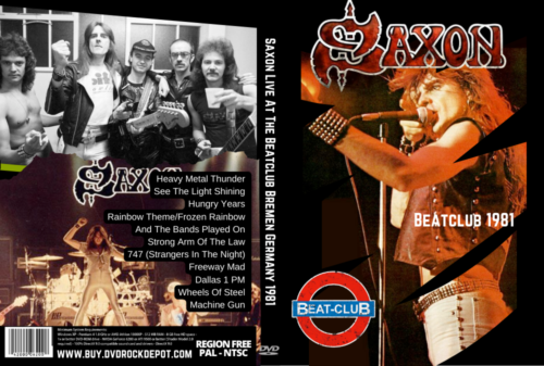 Saxon Live At The Beatclub Bremen Germany 1981 DVD