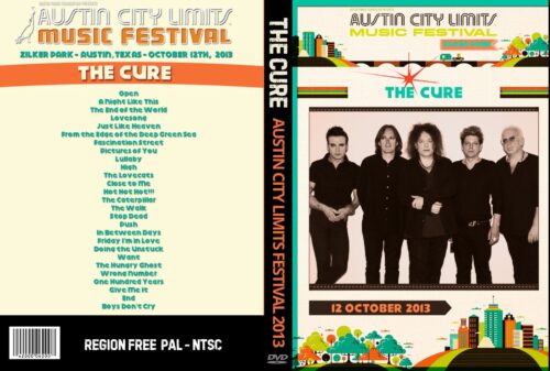 The Cure Live At The Austin City Limits Festival, Zilker Park, Austin, Texas 2013 DVD