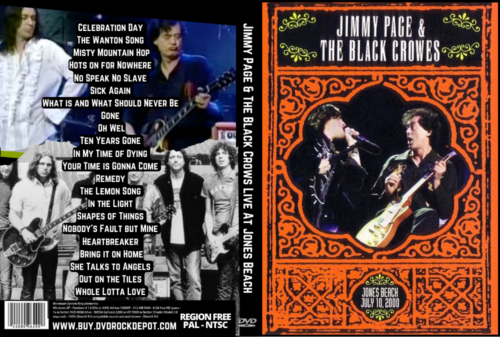 Jimmy Page & The Black Crows Live At Jones Beach Theater