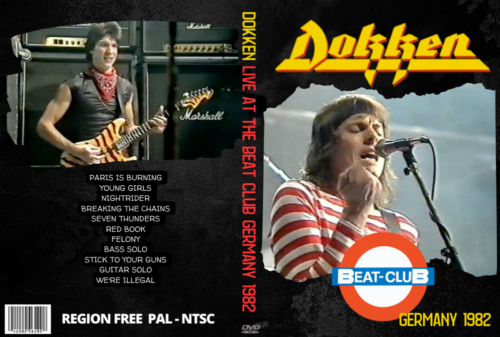 Dokken Live At The Beat Club Bremen Germany 1982 DVD