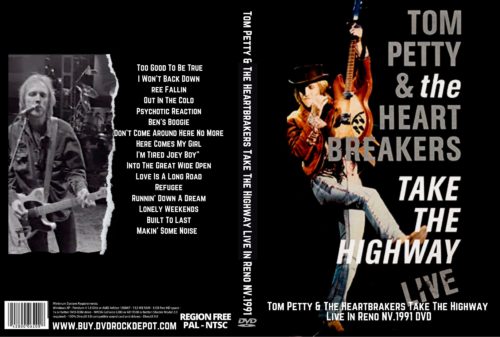 Tom Petty & The Heartbrakers Take The Highway Live In Reno NV.1991 DVD