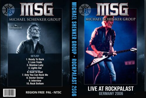 MSG (Michael Schenker Group) Live At Rockpalast, Germany 2006 DVD