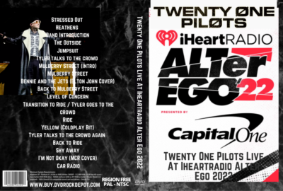 Twenty One Pilots Live At Iheartradio Alter Ego 2022 DVD