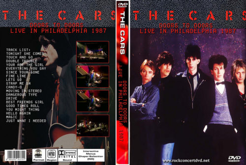 THE CARS Live Philadelphia 1987 DVD