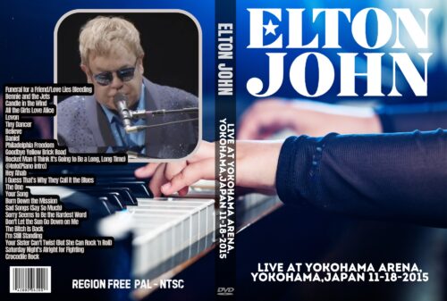 Elton John Live At Yokohama Arena, Yokohama,Japan 11-18-2015 DVD