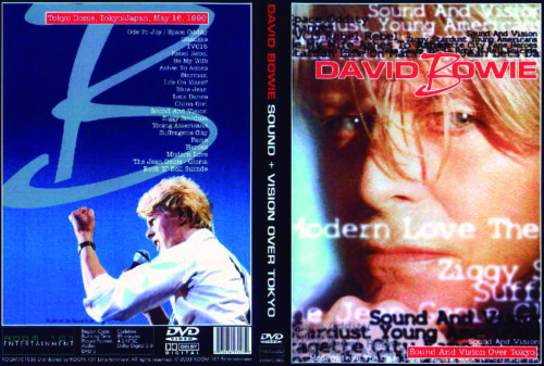 DAVID BOWIE Sound + Vision Tokyo Dome Japan 1990 DVD